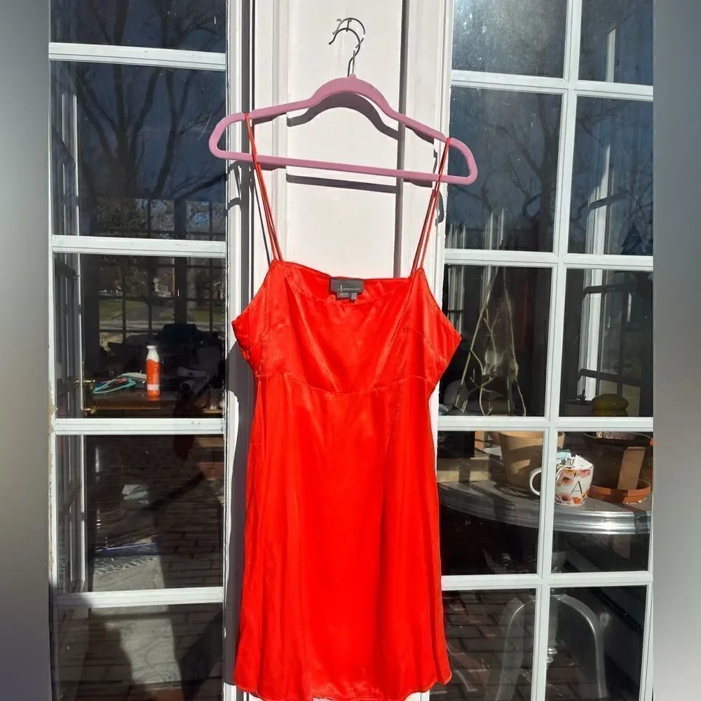 Anthropologie Mini Slip Dress NWT